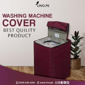 Maroon Washing Machine cover