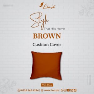 Cusion cover BROWN