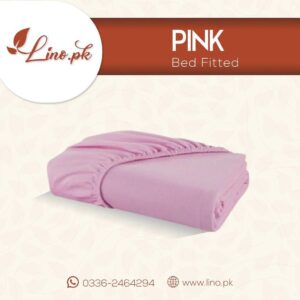 Jersey Fitted Sheet – Pink