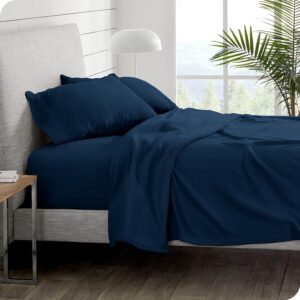 Terry Fitted Sheet – Blue