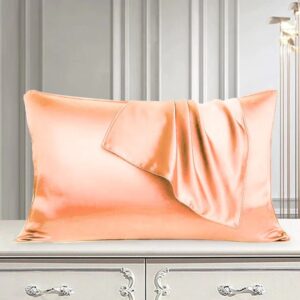 Pair of Satin Pillow Cover – Pink