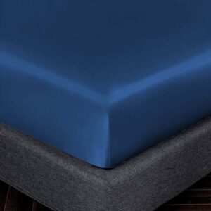 Satin Fitted Sheet – Royal Blue