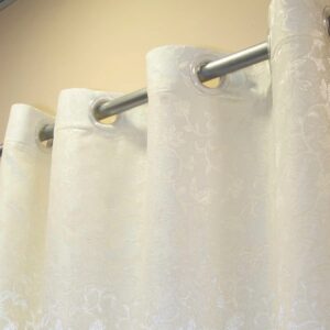 Jacquard Curtains – OFF WHITE