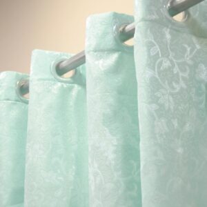 Jacquard Curtains – SKY BLUE
