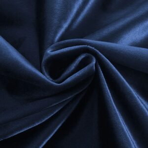 Premium Velvet Curtain – NAVY BLUE