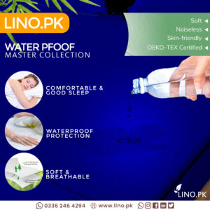 Water Proof Mattress Protector – NAVY BLUE